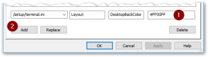 Dia advconfig