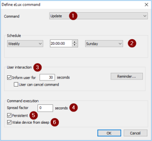 Eluxcmdscheduler