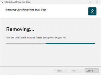 Removing UniconOS Dual Boot