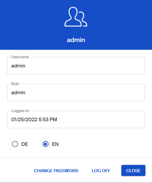 User profile screenshot