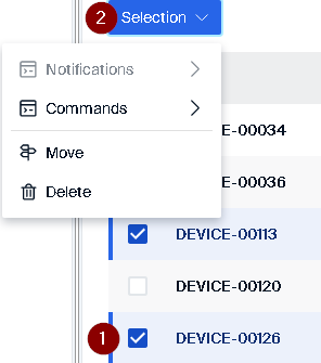 Device list thumbnail