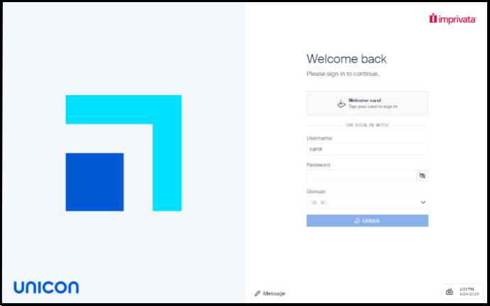 Lock Screen Screenshot