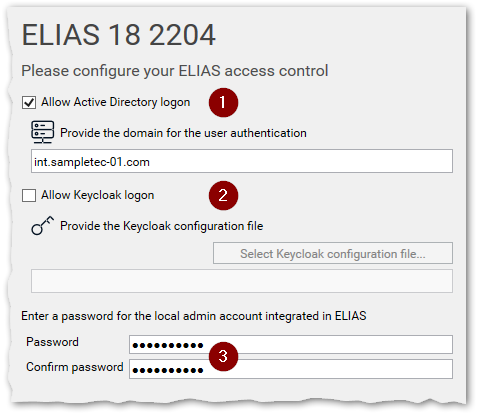 ELIAS 18 Installation Step 5