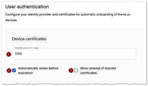 Device certificates thumbnail