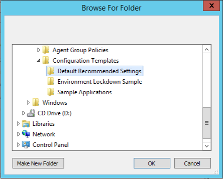 Configuring configuration sets 10