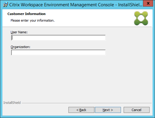 Installing the administration console 03