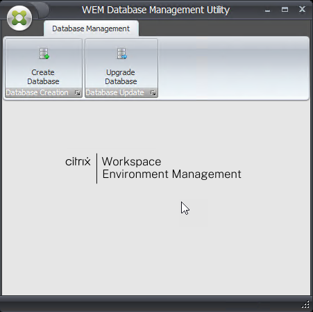 Creating a WEM database 01