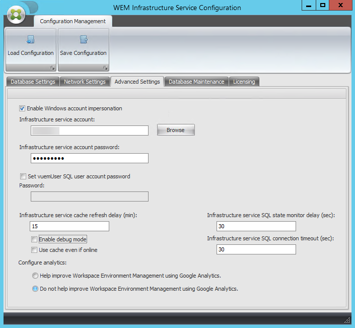 Configuración de los servicios de infraestructura 04