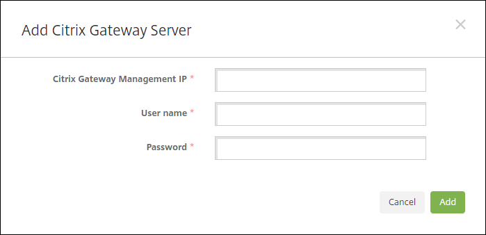 Citrix Gateway 연결 확인