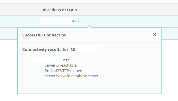 Test de la connectivité XenMobile