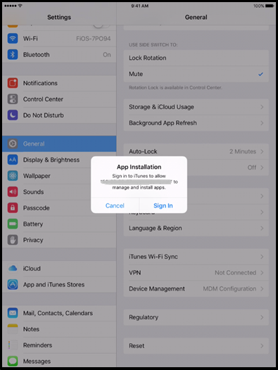 Configuración del Programa de implementación de Apple